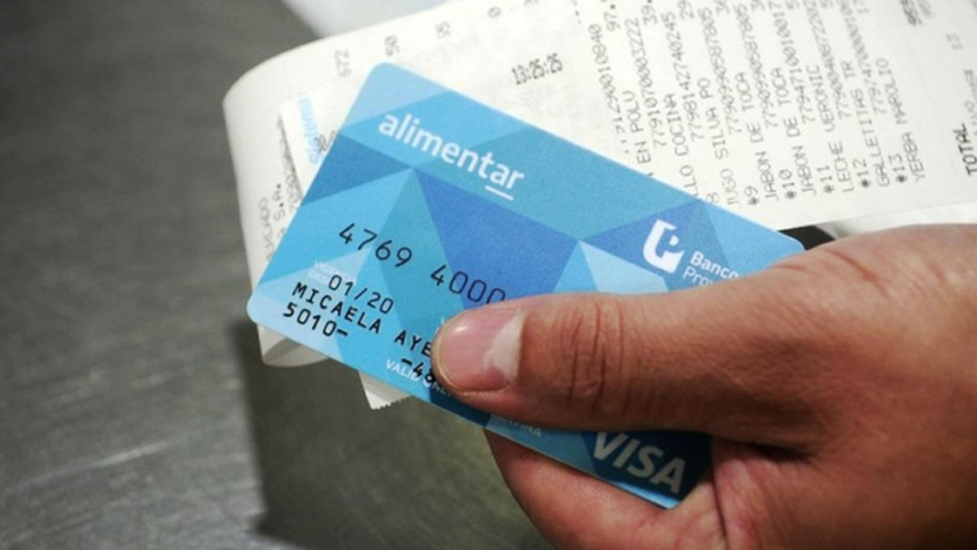 Incremento adicional en dos cuotas mensuales de la Tarjeta Alimentar: