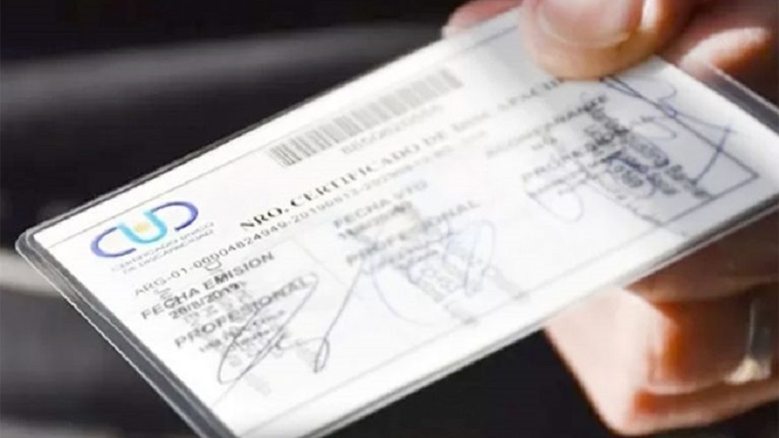 El Certificado de Discapacidad es un documento público y es válido en todo el país.