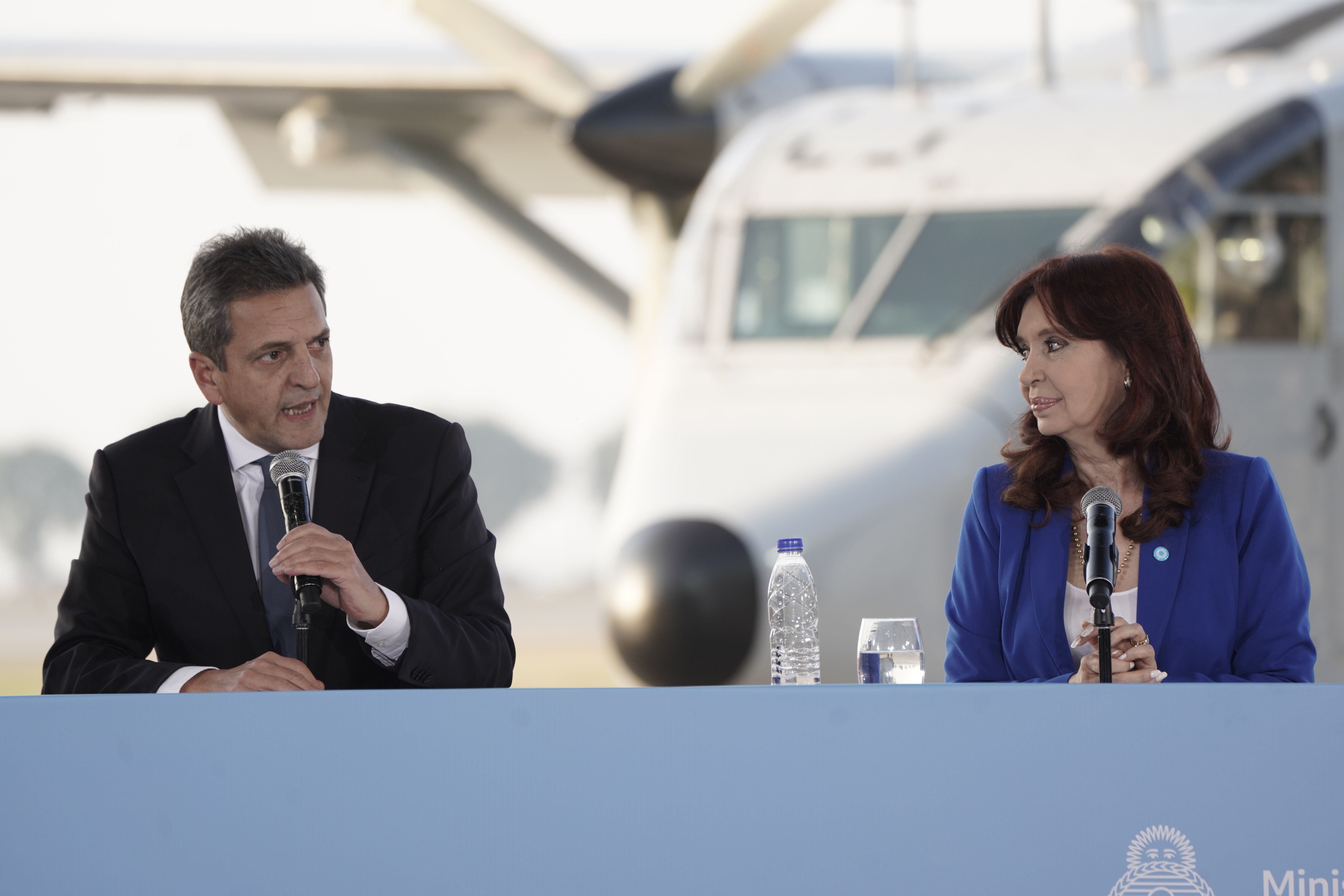 Massa contó que Cristina Kirchner está segura de que el peronismo entrará al balotaje.