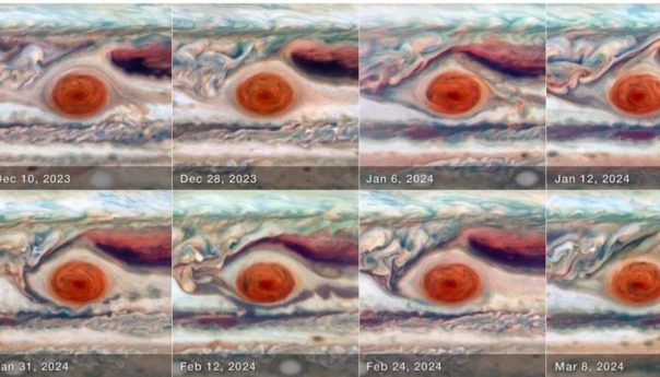 La Gran Mancha Roja de Júpiter se mueve de un modo inesperado, según científicos de la NASA