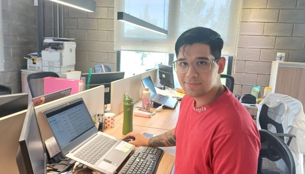 Un joven de Moreno que conectó con una fundación que lo impulsó para llegar a lo más alto