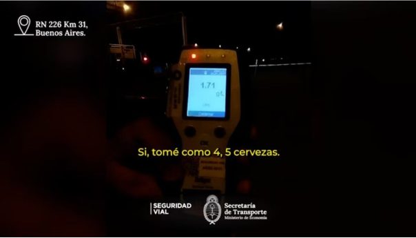 tenía 1,71 g/l de alcohol en sangre