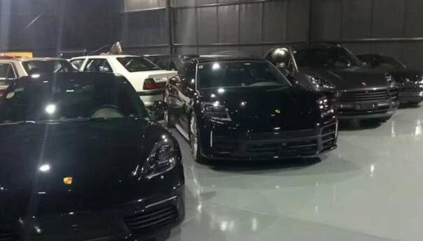 secuestran 45 autos de lujo