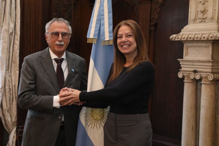 Lugones y Pettovello, al frente de dos carteras claves del Gabinete.